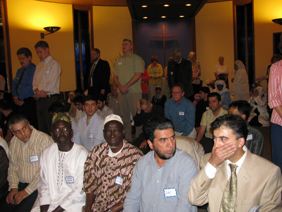 Prayer at Methodist Church-3  9-11-2010